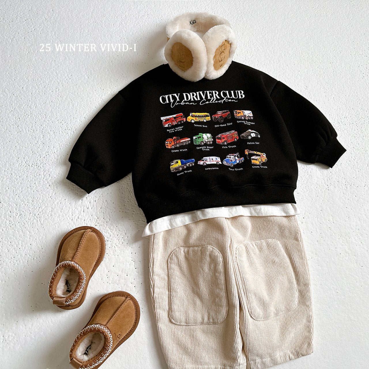 Mini car sweatshirt