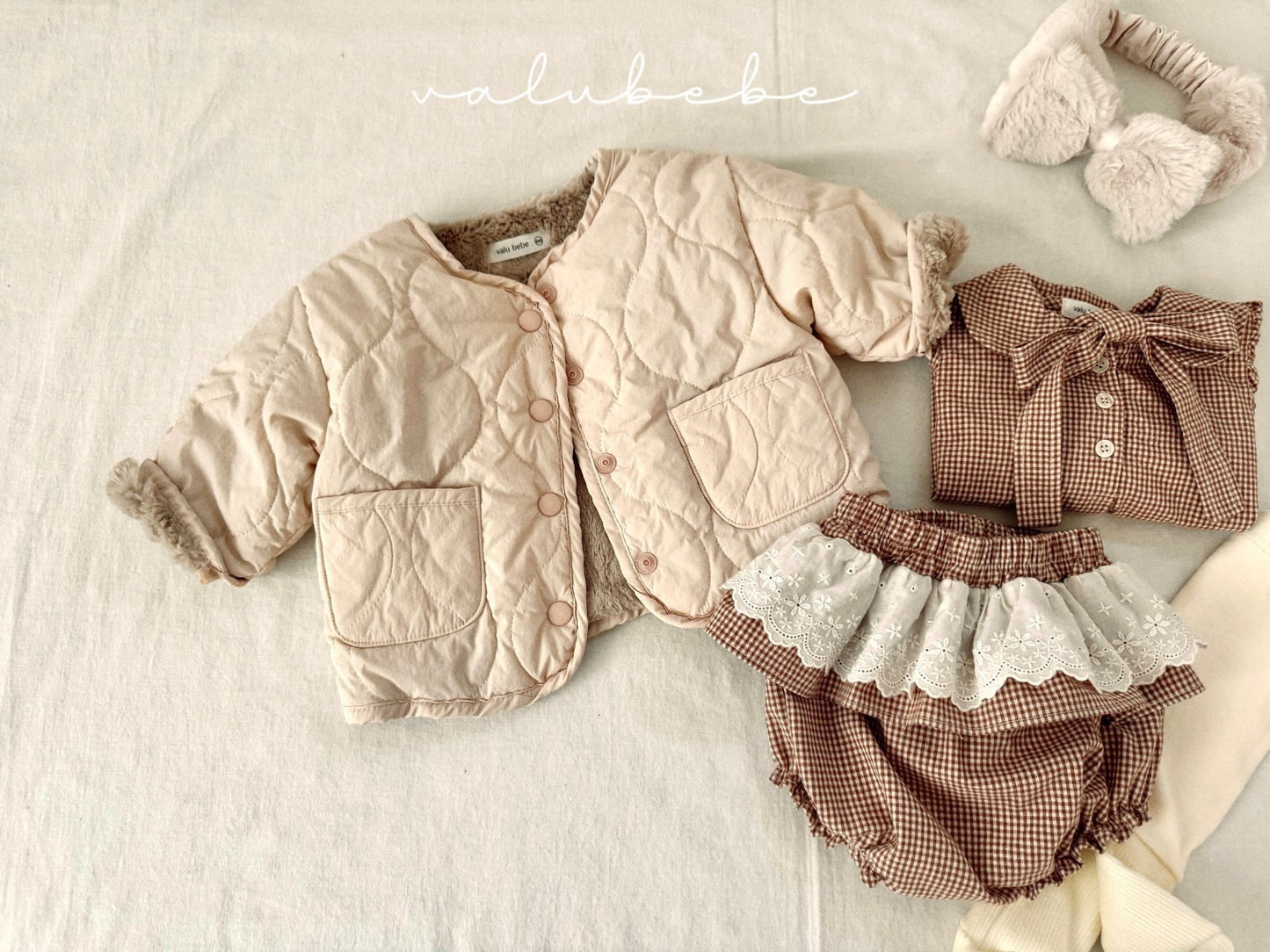 Baby mogel fur jacket