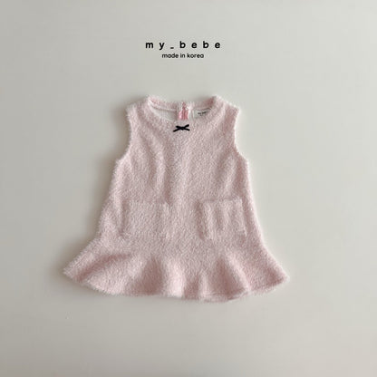 Bubble tweed dress