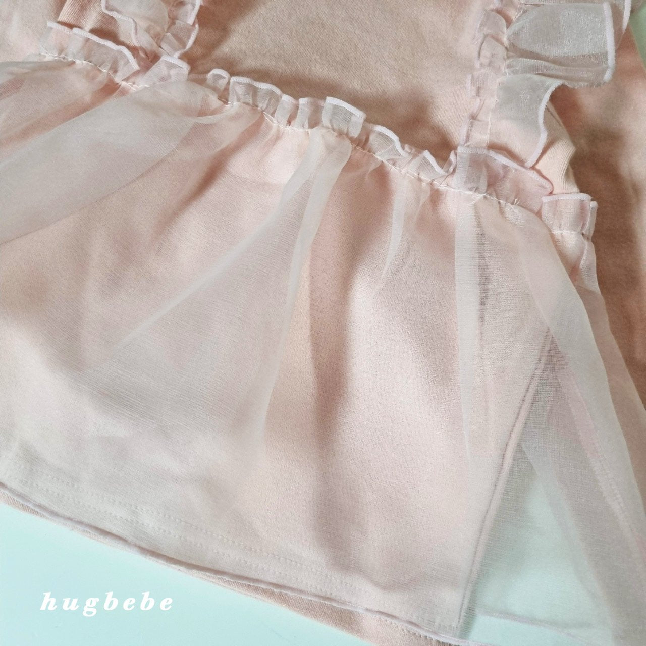 Lace frill wing shirt