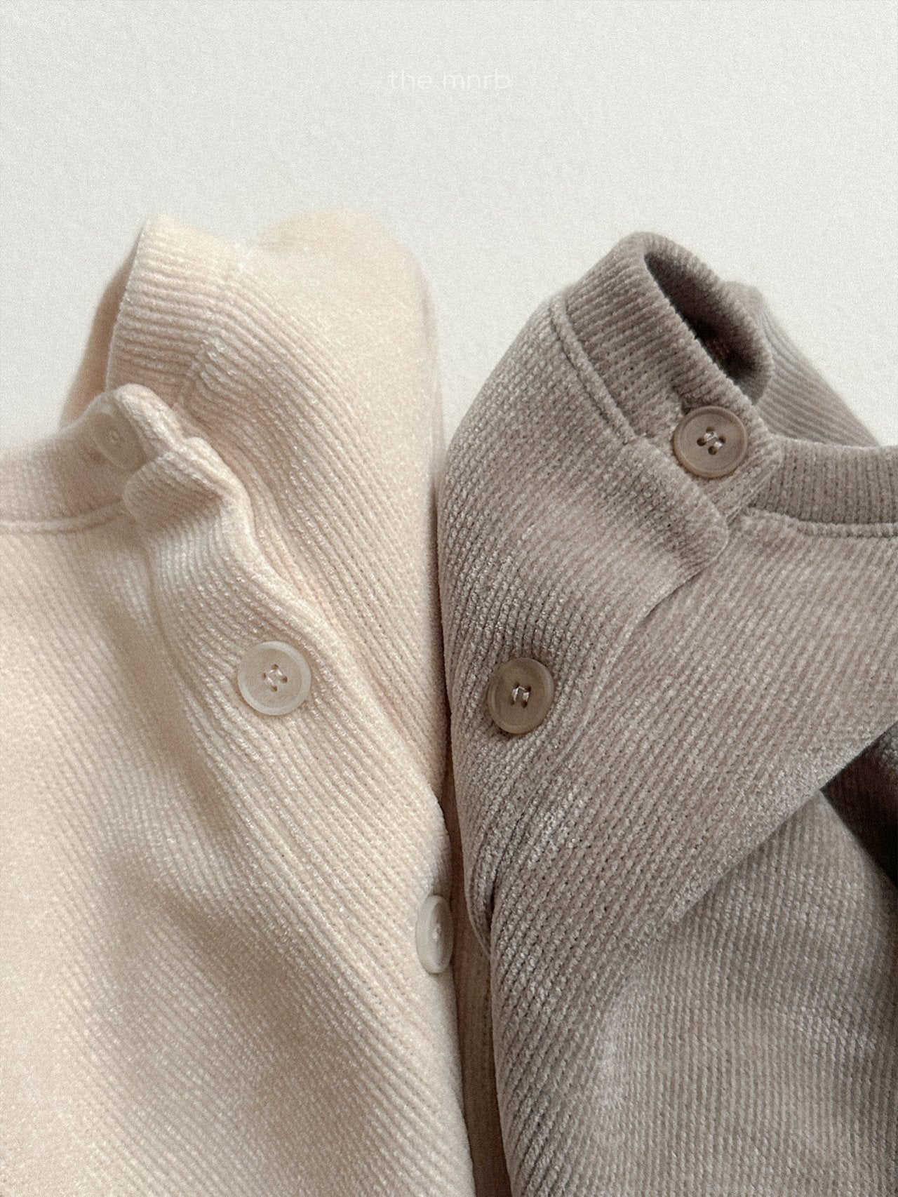 Velour cardigan