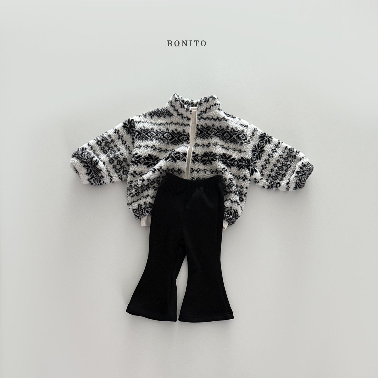 Snowflake double zip-up