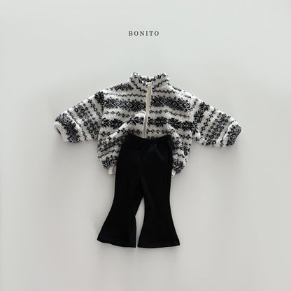 Snowflake double zip-up