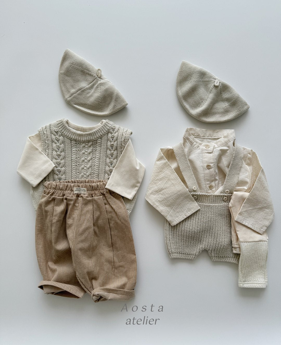 Simple knit vest