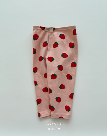 Strawberry leggings