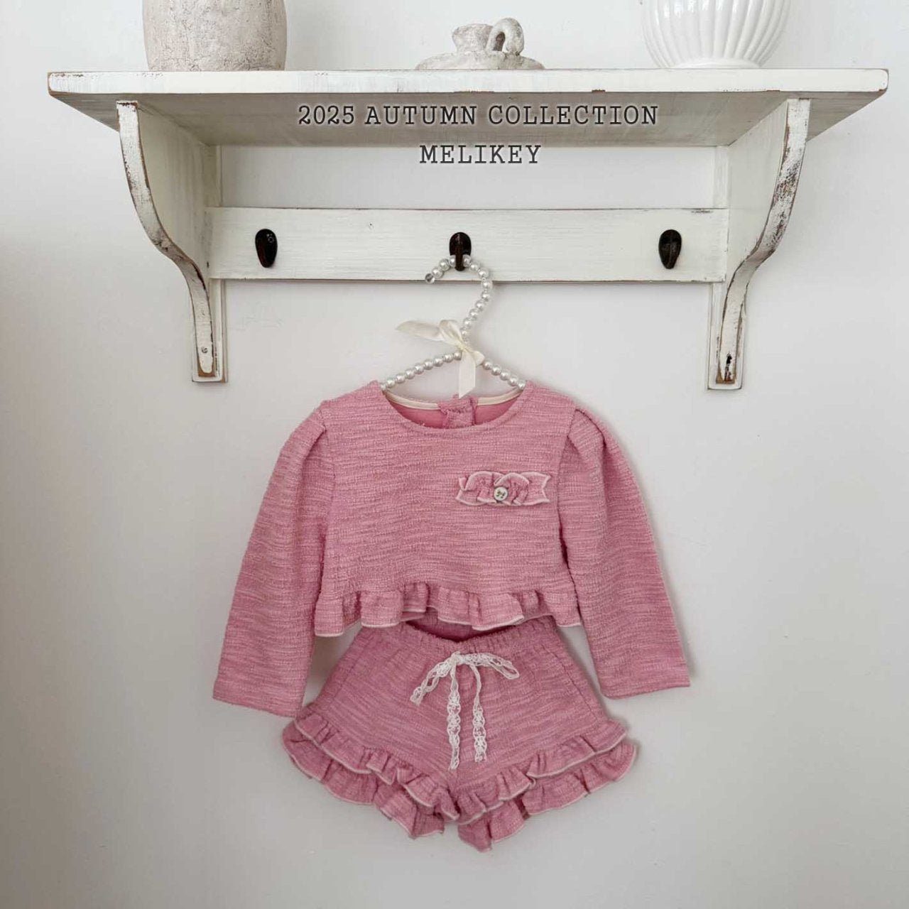 Evian frill shorts