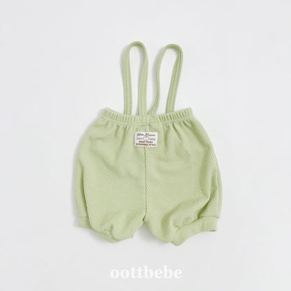 Pastel pumpkin suspender bloomers