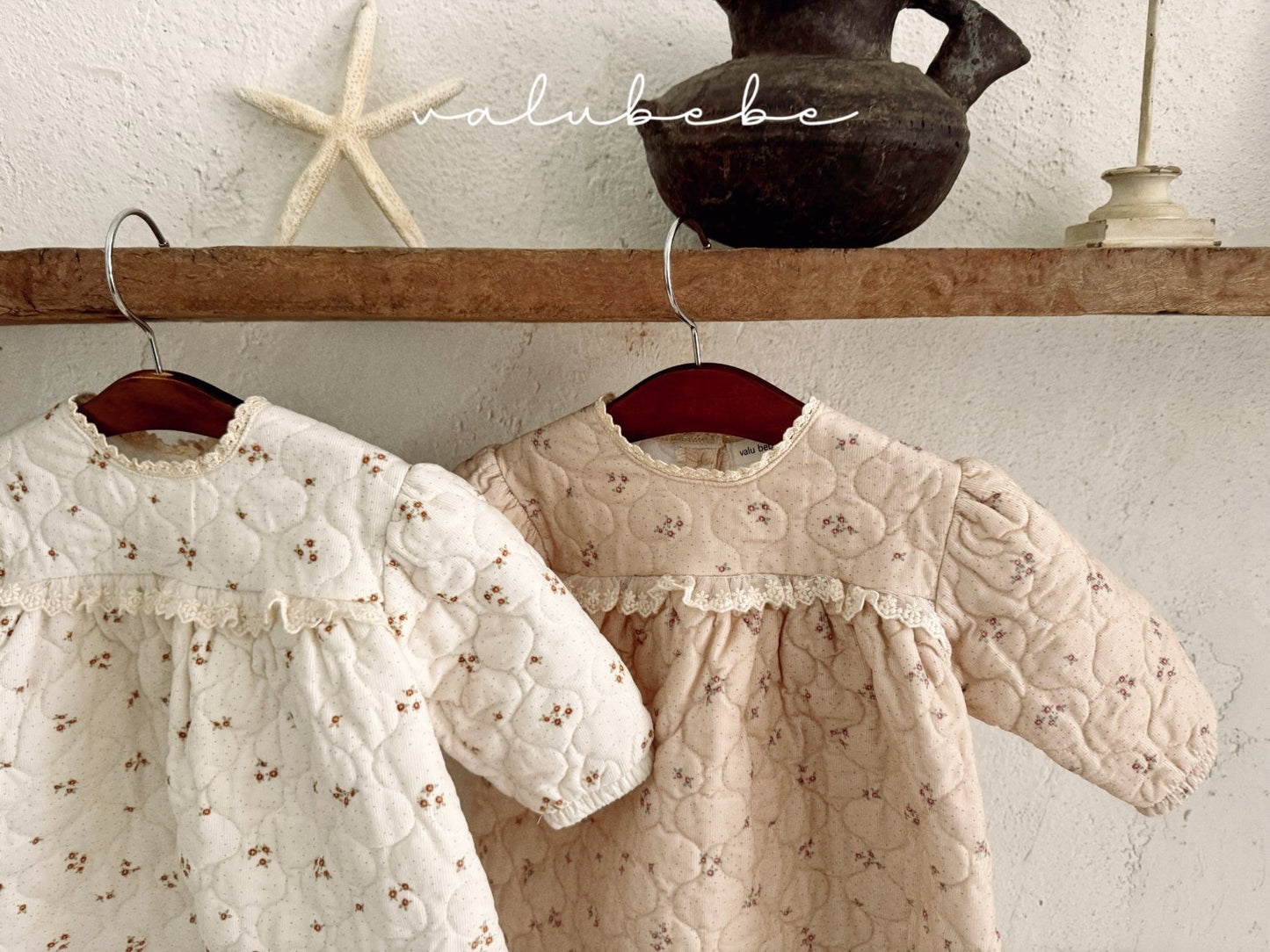 Lace padded dress