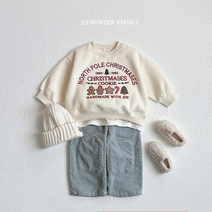 Christmas cookie sweatshirt