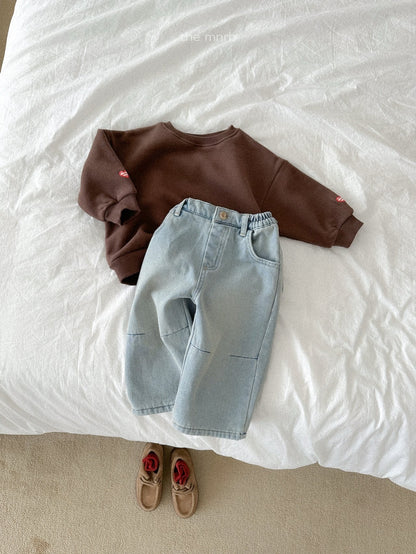 Dart straight pants