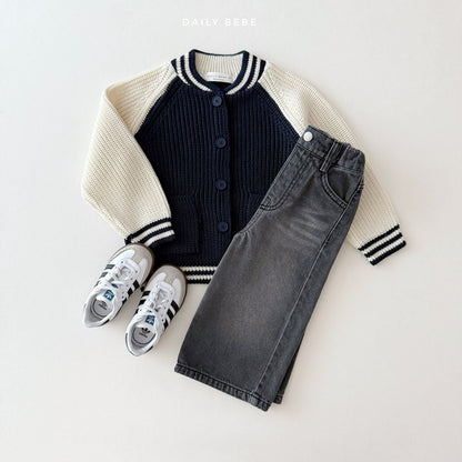Varsity cardigan