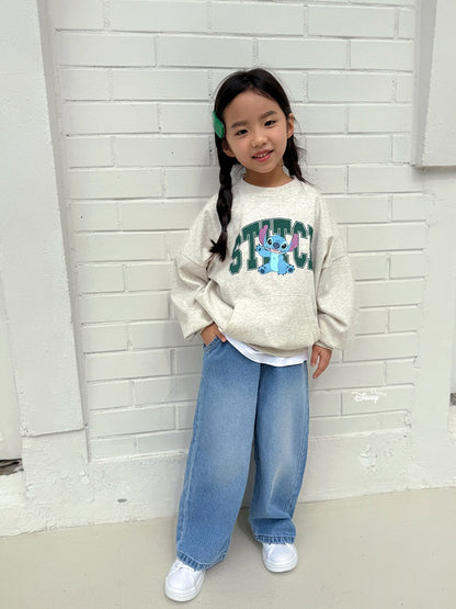 Stitch kangaroo sweatshirt