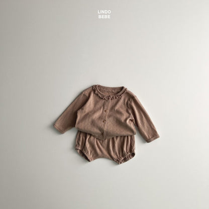 Rindo petit eyelet cardigan