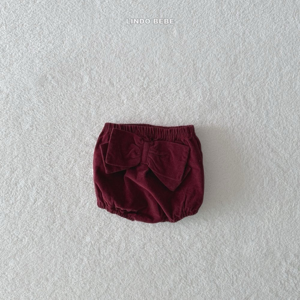 Wide ribbon bloomers