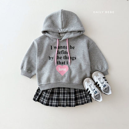 Checkered school skirt