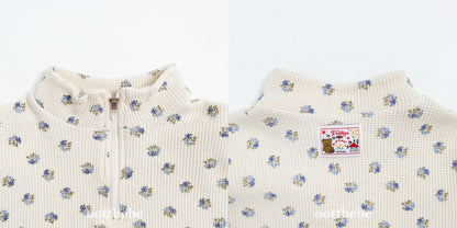 Sweet waffle anorak set