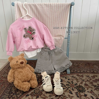 Rose frill pants