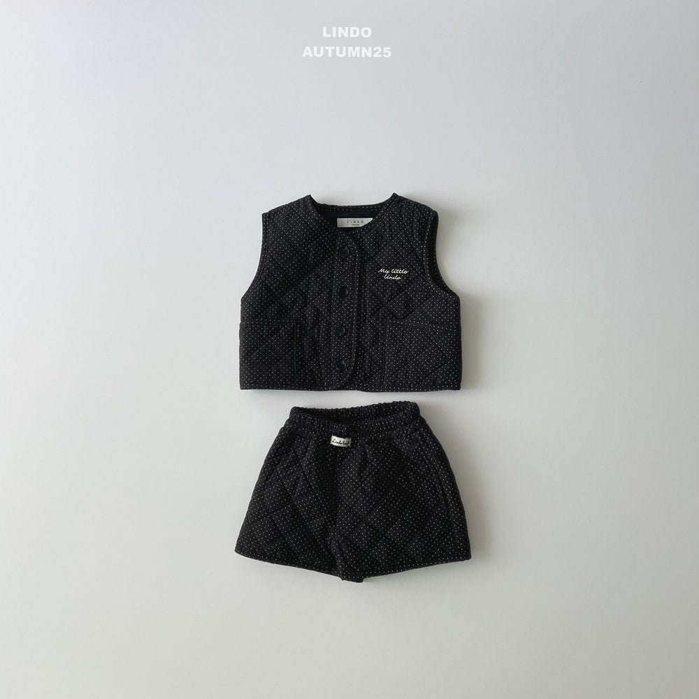 Hidden quilted shorts
