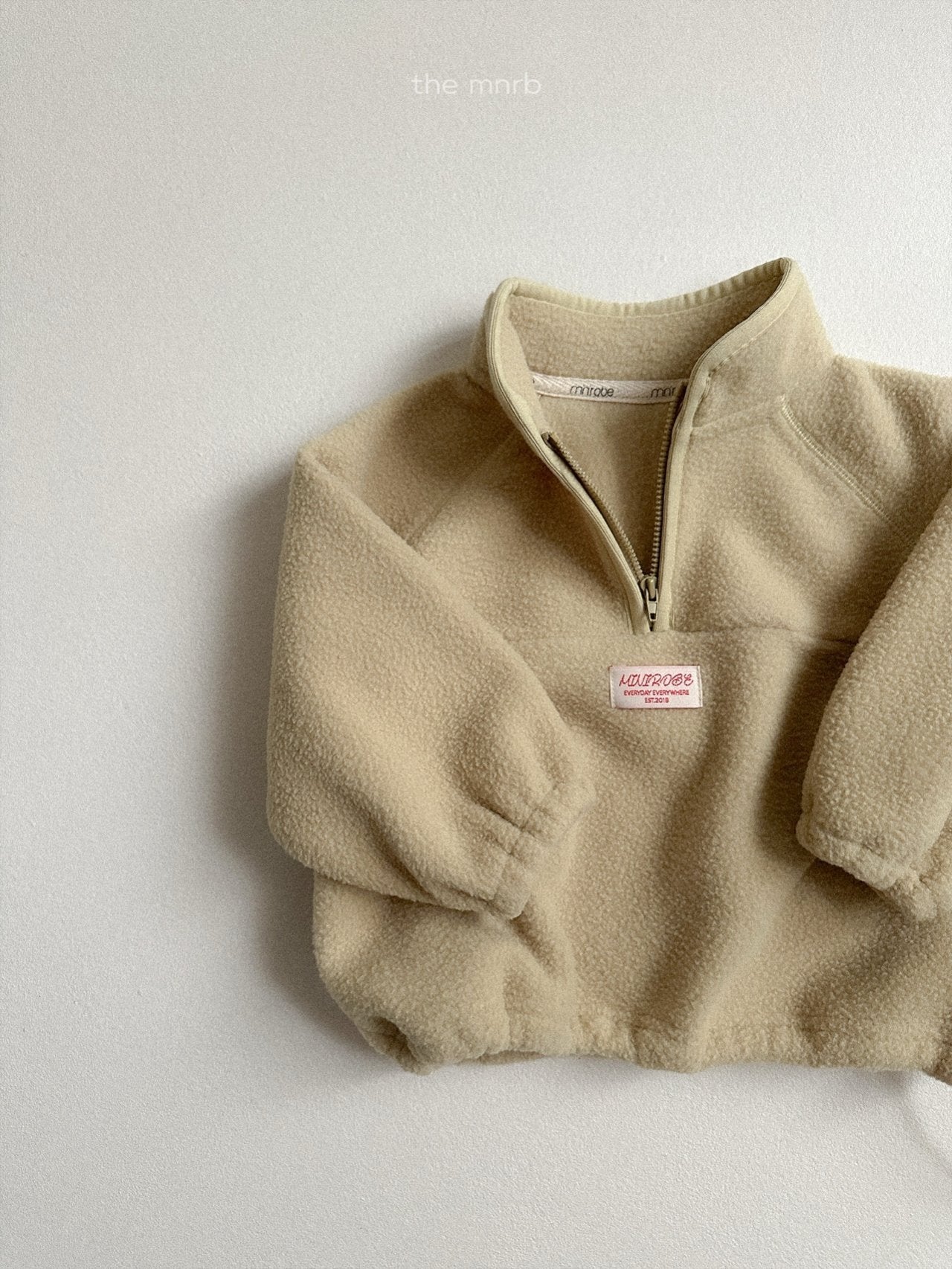 King fleece half zipup