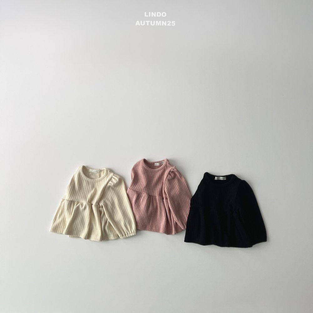 Lindo knit puff top