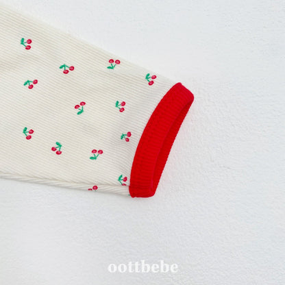 Flower berry onesie