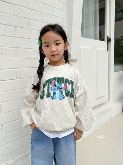 Stitch kangaroo sweatshirt