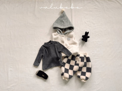 Big check dumble jogger pants