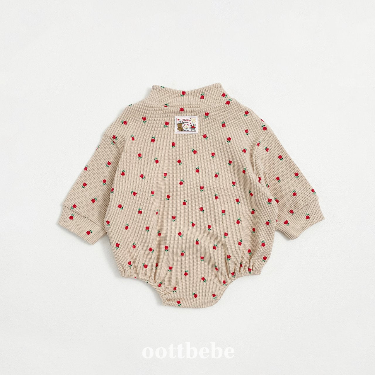 Sweet waffle anorak suit