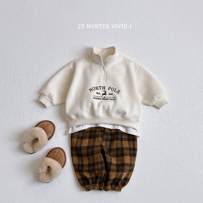 North pole anorak sweatshirt