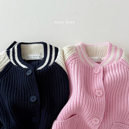 Varsity cardigan