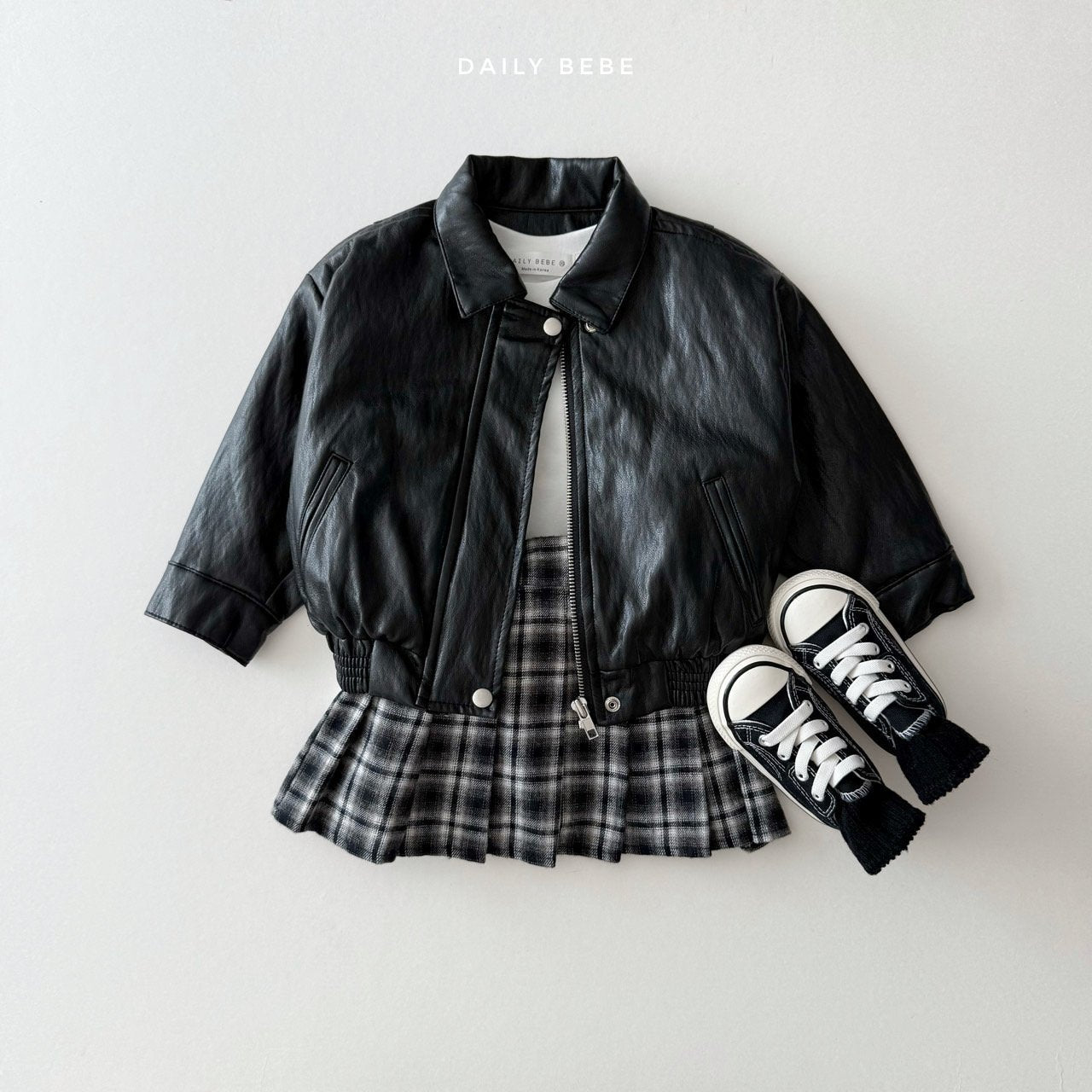 Leather kkakkha jacket