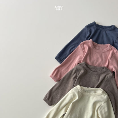 Lindo bebe simple eyelet top