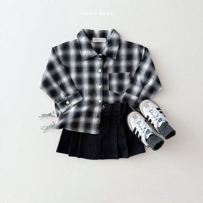 Autumn check shirt