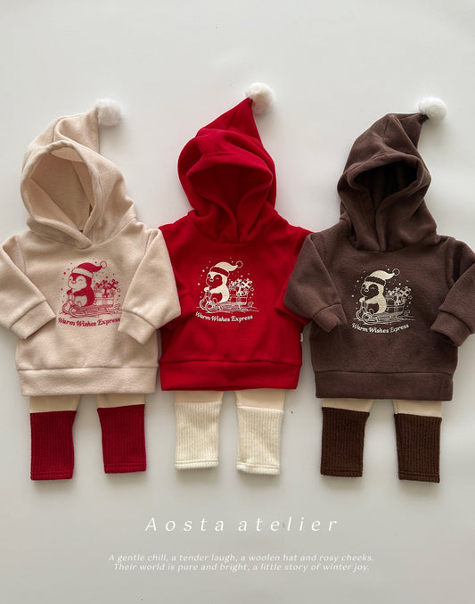 Winter penguin hoodie