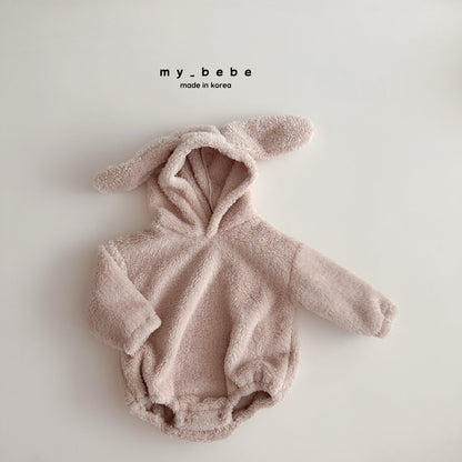 Rabbit boa fur suit