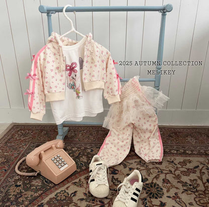 Floral jogger pants