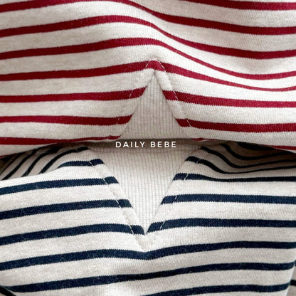 Striped triangle sweatshirt