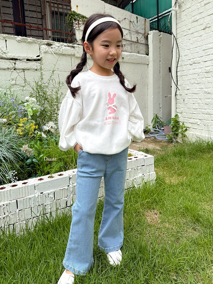 Amused pink ribbon sweatshirt