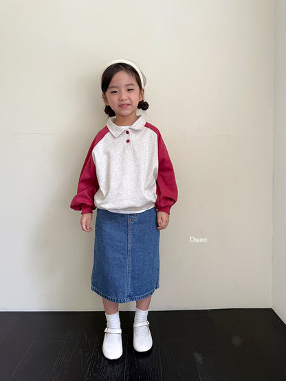 Koala collar sweatshirt