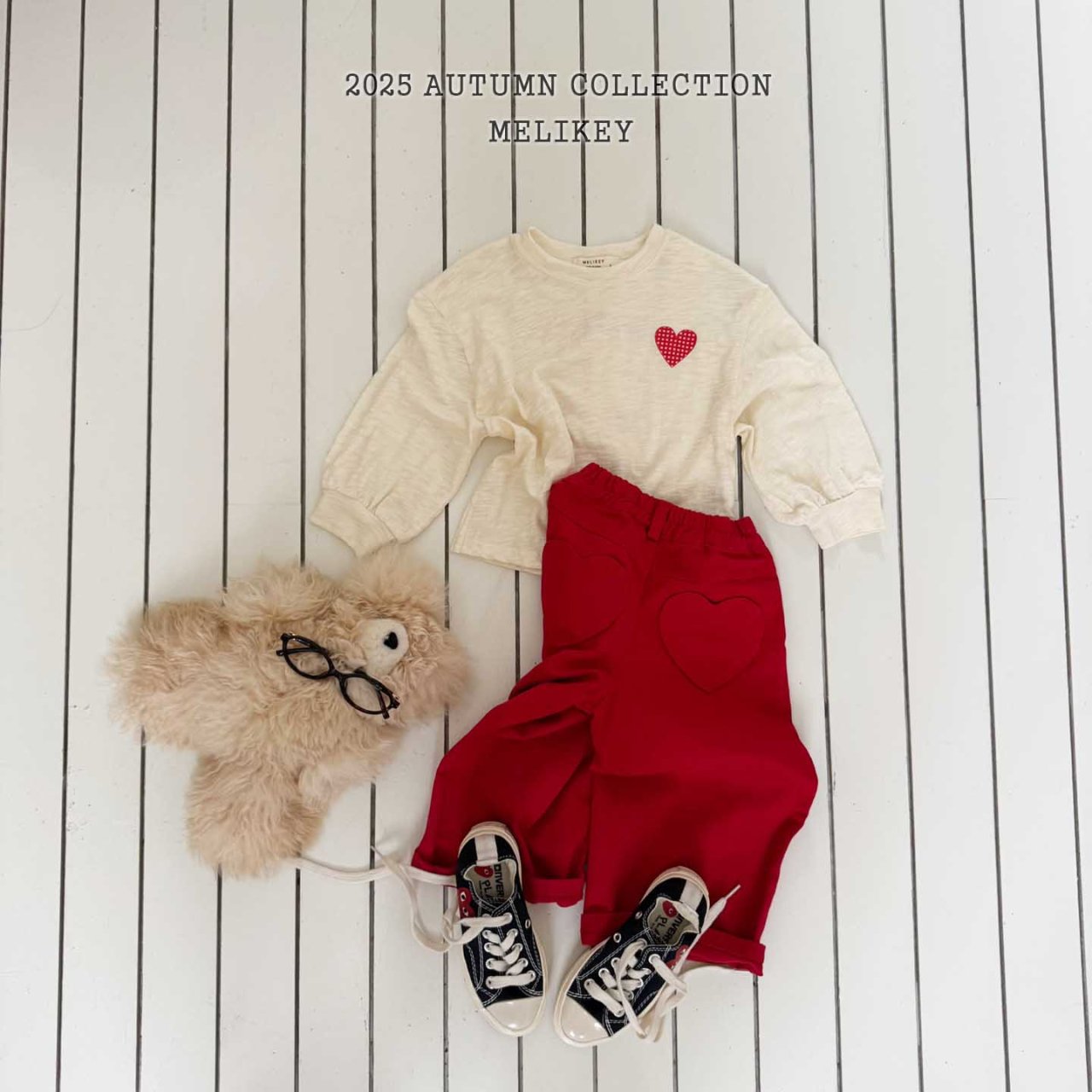 Heart wide pants