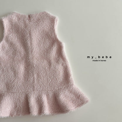 Bubble tweed dress