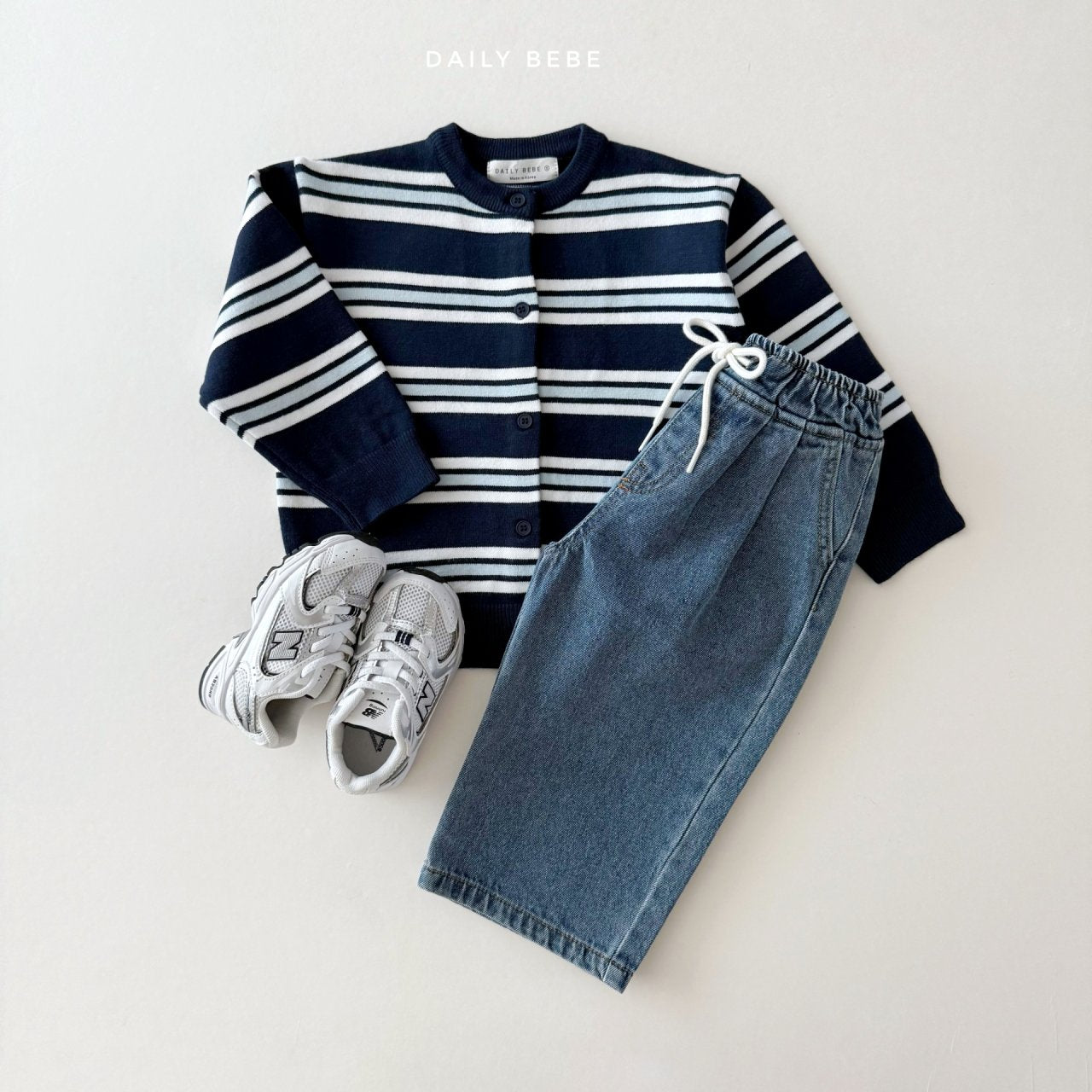 Multi-striped cardigan