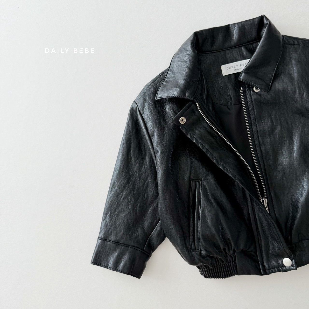 Leather kkakkha jacket