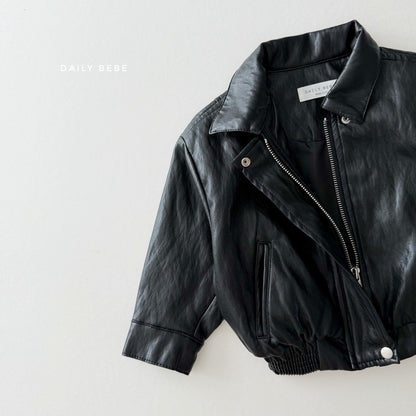 Leather kkakkha jacket