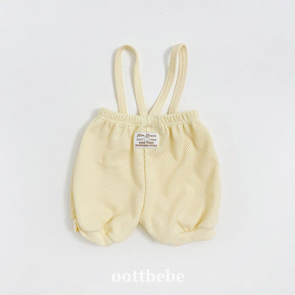 Pastel pumpkin suspender bloomers