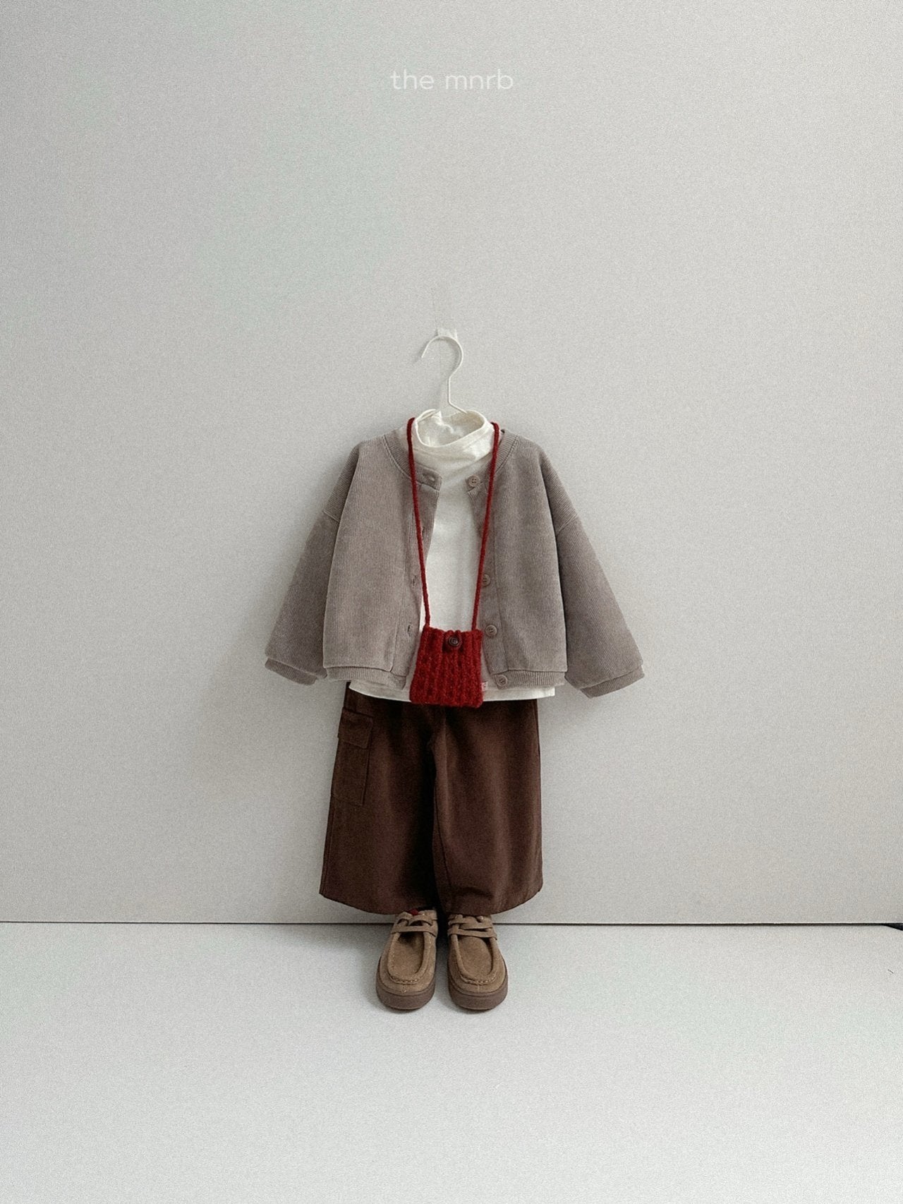 Velour cardigan