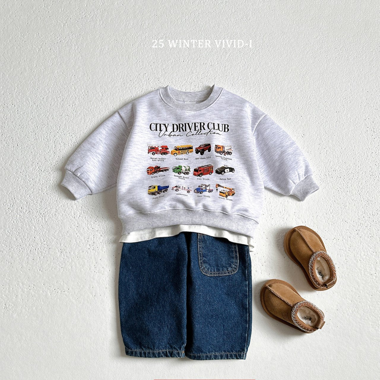 Mini car sweatshirt