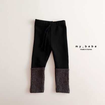 Angora string leggings