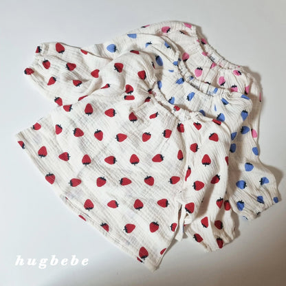 Strawberry casual top