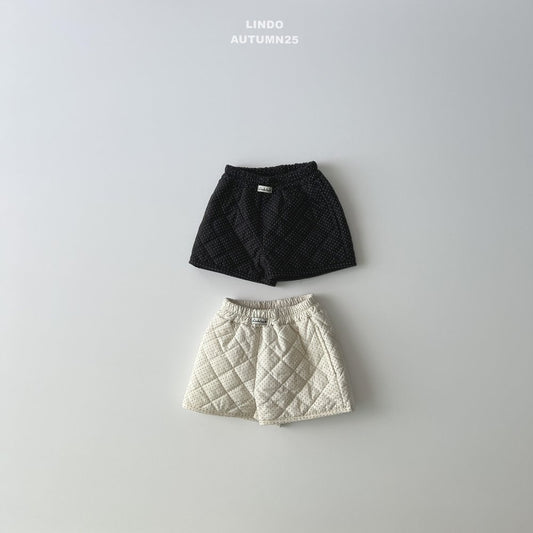 Hidden quilted shorts